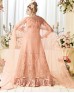 Ultimate Stylish Peach Party Gown
